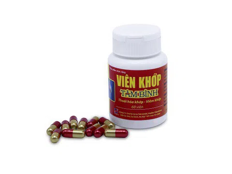 ​​​​​​​5 ưu điểm vượt trội giúp Viên khớp Tâm Bình được người bệnh tin dùng