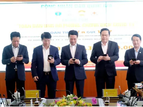 Vận động người dân Việt Nam nhắn tin ủng hộ phòng chống dịch bệnh Covid-19