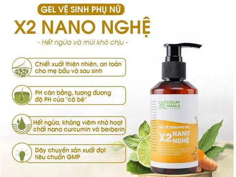 Gel vệ sinh X2 Nano nghệ - Bí quyết giúp chi em tự tin hơn trong cuộc sống vợ chồng
