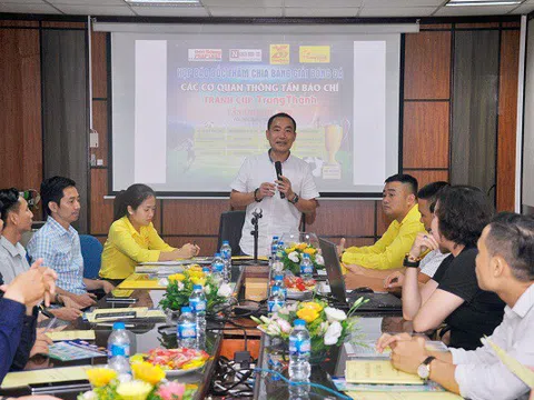 Thông cáo báo chí: Tạp chí Đời sống & Pháp luật tổ chức bốc thăm Giải bóng đá các cơ quan thông tấn báo chí Cup TrungThành lần thứ VIII - 2020