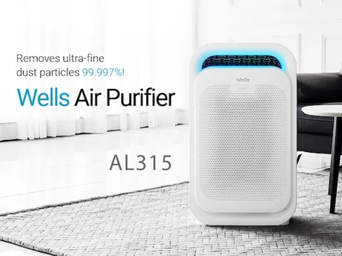 Máy lọc không khí Wells số 1 Hàn Quốc đạt chuẩn sử dụng trong bệnh viện