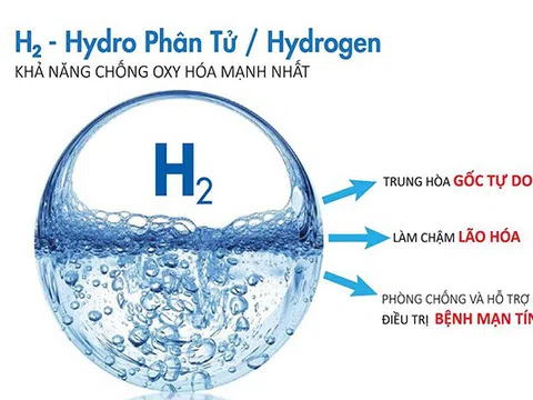 Uống nước ion kiềm giàu Hydro mỗi ngày là bí quyết sống thọ của người Nhật