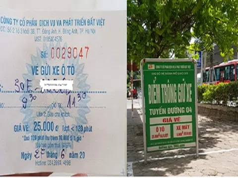 Bắc Từ Liêm (Hà Nội): Cần làm rõ việc biến đường nội đô thành bãi kinh doanh đỗ xe trong Khu đô thị Thành phố giao lưu