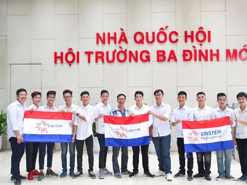 Trường THPT Anhxtanh (Hà Nội): Nơi phát triển tài năng của thế hệ tương lai