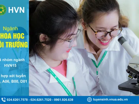 Tìm hiểu ngành Khoa học môi trường
