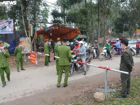 Cận cảnh bên trong "tâm dịch" tại Vĩnh Phúc, nơi có hơn 10.000 dân bị cách ly hoàn toàn