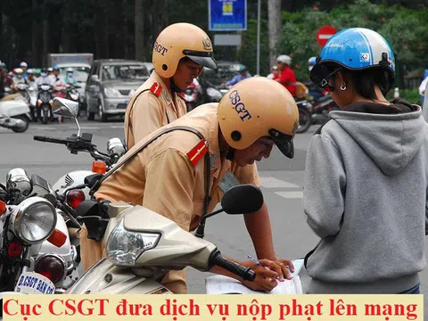 Thí điểm 5 tỉnh, thành phố có thể nộp tiền vi phạm giao thông qua mạng