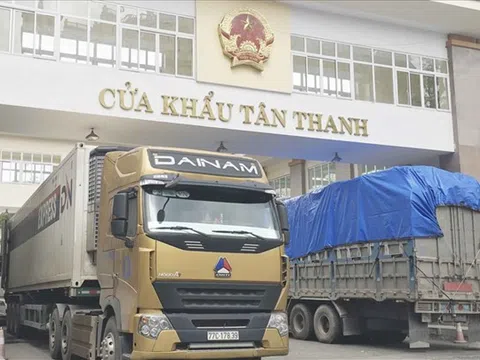 Cửa khẩu Tân Thanh thông quan trở lại