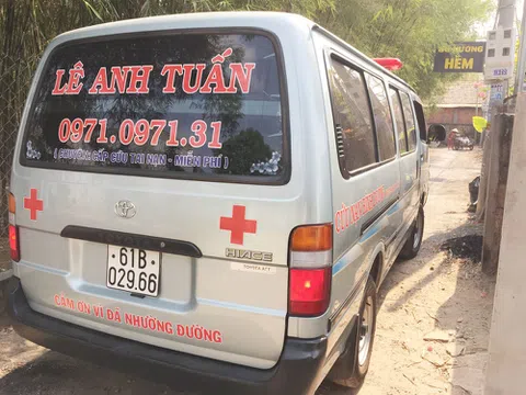 300 chuyến xe cứu người hằng đêm của chàng trai Bình Dương