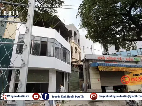 Vi phạm trật tự xây dựng ở phường Phú Đô, Nam Từ Liêm, Hà Nội: Cần xem xét trách nhiệm chủ tịch phường