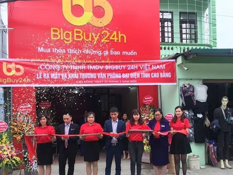 Mặc Bộ Công thương “tuýt còi”, Bigbuy24h vẫn rầm rộ khai trương văn phòng đại diện
