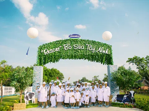 Resort Bò sữa Vinamilk đón hơn 100 gia đình nhân viên đến thăm