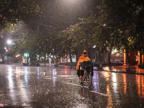 Vùng núi Bắc Bộ có nơi mưa rất to