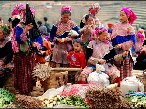 Sắc màu chợ phiên Lai Châu