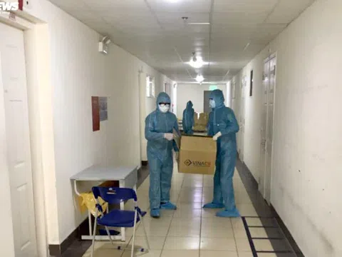 Bữa cơm lúc 14h và nhiệm vụ khiến các cán bộ trong khu cách ly 'đỏ mặt tía tai'