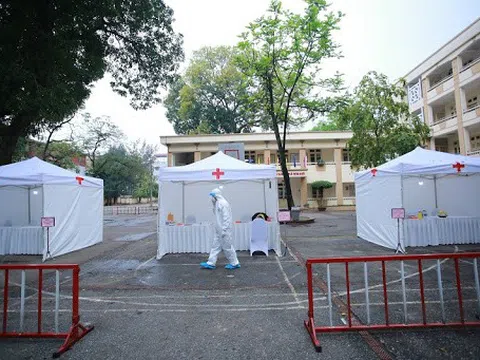 Cận cảnh 10 trạm xét nghiệm COVID-19 dã chiến tại Hà Nội vừa triển khai