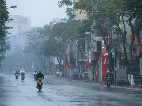 Bắc bộ tiếp tục rét, sáng sớm mưa rào và dông