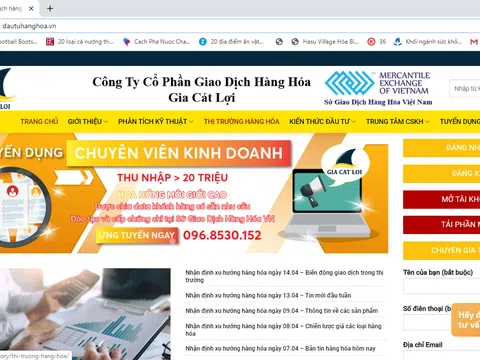 Vi phạm “đạo đức kinh doanh”, sàn giao dịch hàng hóa Gia Cát Lợi bị xử lý
