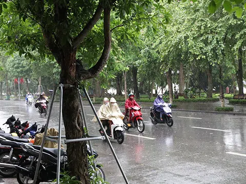 Bắc Bộ và Trung Bộ mưa dông, vùng núi có nơi dưới 14 độ C