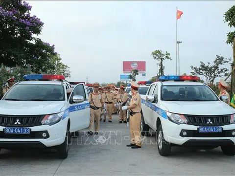 Ra quân tổng kiểm soát phương tiện giao thông đường bộ trên cả nước