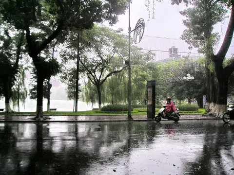 Vùng núi và trung du Bắc Bộ có mưa vừa, mưa to