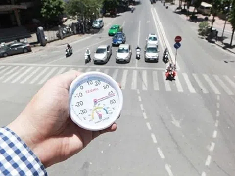 Miền Bắc đón đợt nắng nóng gay gắt kéo dài, nền nhiệt lên tới 40 độ C