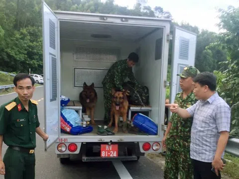 100 cán bộ chiến sĩ cùng chó nghiệp vụ "phong tỏa" núi Hải Vân truy tìm kẻ sát nhân trốn trại