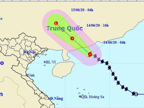 Bão số 1 không vào Việt Nam, Bắc Bộ và Bắc Trung Bộ mưa giông