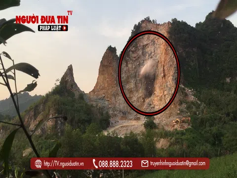 Tuyên Quang: (Bài 1) Hãi hùng cảnh “người nhện” leo vách đá nổ mìn phá núi