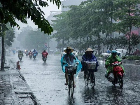 Bắc Bộ mưa dông, đề phòng thời tiết nguy hiểm