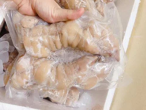 Sự thật về móng giò rút xương siêu rẻ bán tràn lan trên mạng xã hội