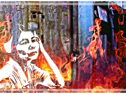 Kế hoạch tàn độc của người phụ nữ cuồng ghen, tưới xăng thiêu chồng