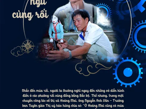 Lão nông gần 30 năm thức, ngủ cùng rối