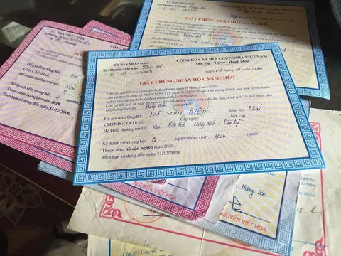 “Đi lạc” vào danh sách cận nghèo, nhiều xã cuống cuồng thu hồi tiền hỗ trợ Covid-19