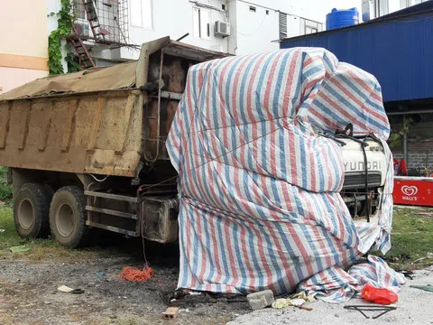 Cát Hải – Hải Phòng: Điều tra vụ tài xế chết cháy bất thường trong cabin xe tang vật vi phạm giao thông