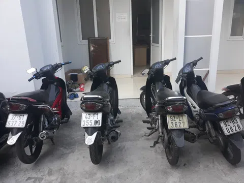 Đà Nẵng: Bắt 2 đối tượng trộm 5 vụ xe máy trong 1 tuần