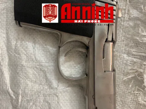 Hải Phòng: Triệt phá băng nhóm sản xuất súng trái phép