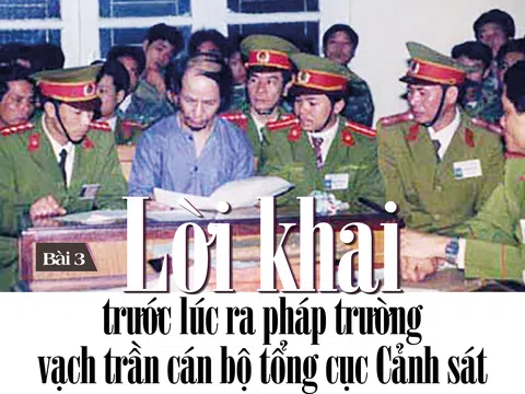 TS.Dương Thanh Biểu và những âm hưởng tình người trong phá án -  Bài 3: Lời khai trước lúc ra pháp trường vạch trần cán bộ tổng cục cảnh sát