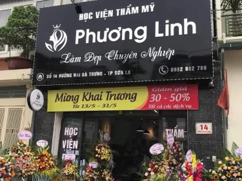 Sơn La: Thẩm mỹ viện Phương Linh hoạt động “chui”