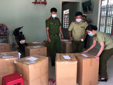 Tiếp tục phát hiện 24.000 khẩu trang y tế không rõ nguồn gốc tại một cơ sở kinh doanh không phép