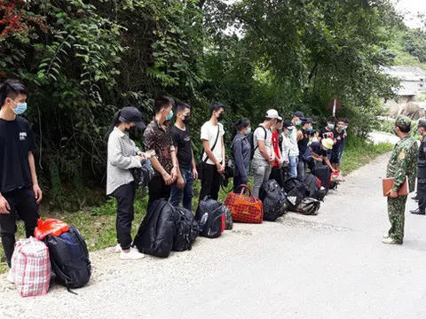 Nhập cảnh trái phép 'nhộn nhịp' vùng biên Hà Giang, chỉ một đồn đã bắt được 2.500 người