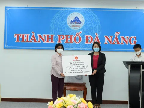 Đà Nẵng tiếp nhận 100 máy thở xâm nhập VFS 510