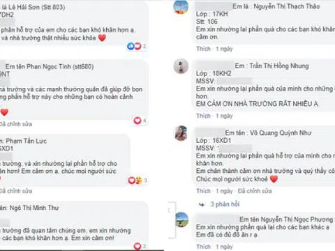 Hàng trăm sinh viên Đà Nẵng 'tranh nhau' nhường quà hỗ trợ COVID-19