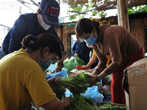 Chuyến xe rau nghĩa tình vượt qua hơn 500km nối liền 2 vùng dịch