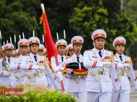 Lễ thượng cờ rủ Quốc tang nguyên Tổng bí thư Lê Khả Phiêu