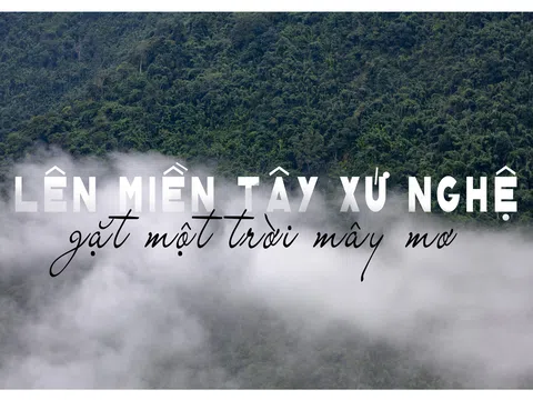 Lên miền tây xứ Nghệ, gặt một trời mây mơ