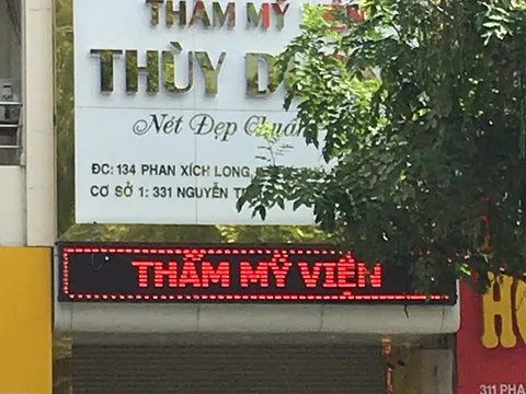 TP. Hồ Chí Minh: Bắt quả tang Thẩm mỹ viện Thùy Dương hoạt động không phép