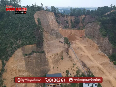 Khai thác trái phép tài nguyên khoáng sản ở Quốc Oai, Hà Nội: Cần xử lý tận gốc