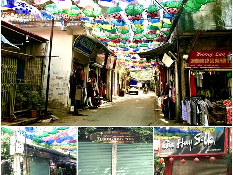 Cận cảnh làng lụa Vạn Phúc “danh bất hư truyền” đìu hiu giữa mùa dịch Covid-19