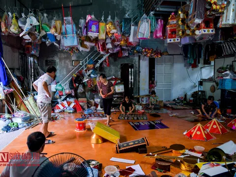 “Thủ phủ” vàng mã tất bật tháng "cô hồn"